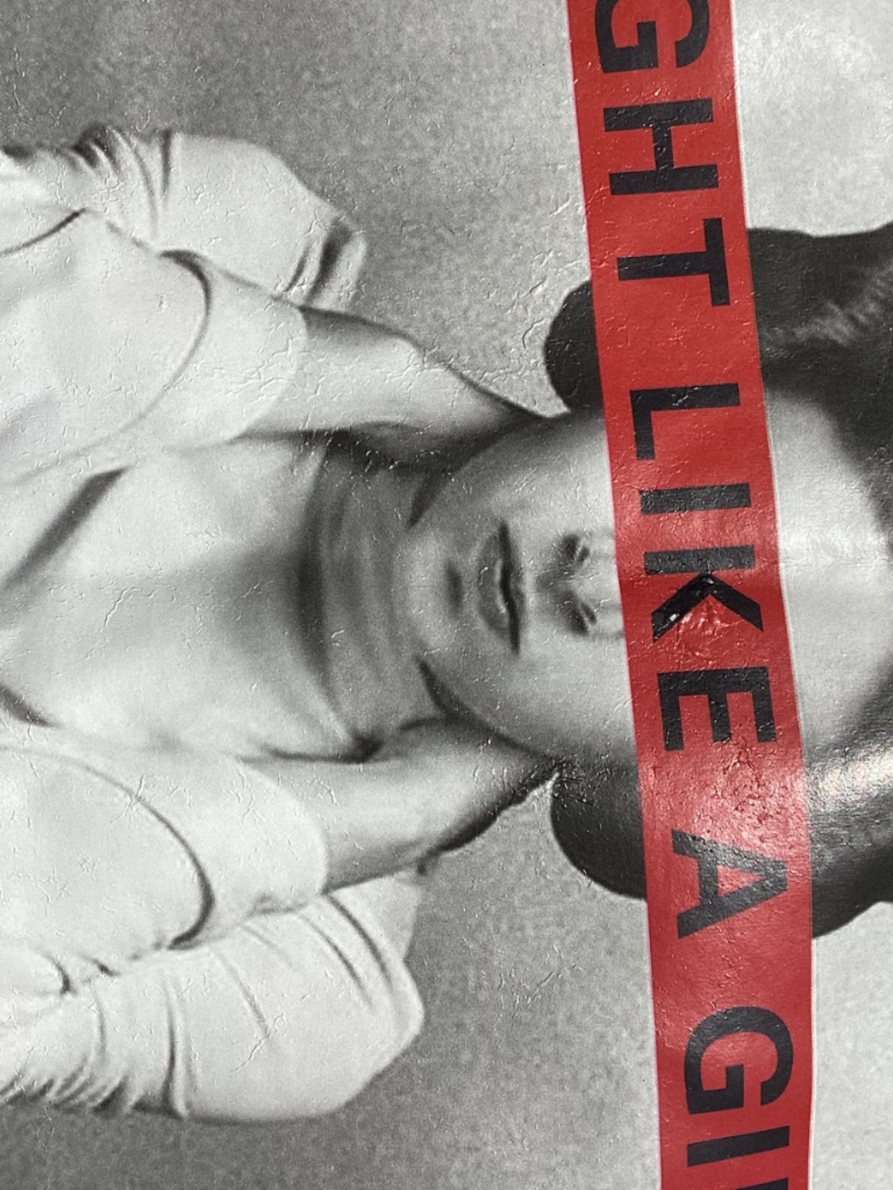 KATE HEWKO rare graphic “Fight like a Girl” t shirt. Small. black - Picture 5 of 9